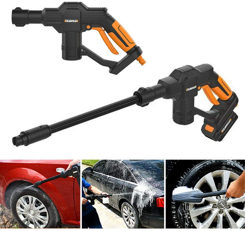 Portable Car Washer High Pressure Automatic Cleaning Machine Cordless Water Pump 