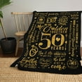 thumbnail image 5 of to My Wife Blanket, Wedding Anniversary Blanket Gifts for Her, Romantic Gift for Wife from Husband, Anniversary Marriage Gift for Couple, Happy Anniversary Present for Girlfriend 50"x60", 5 of 5