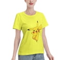 thumbnail image 2 of T-Shirt Basique à Manches Courtes pour Femmes Pikachu, 2 of 6