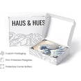 thumbnail image 4 of HAUS AND HUES Vintage Japanese Wall Art Framed - Set of 6 Asian Art Work for Living Rooms, The Great Wave Art Wall Decor, Aesthetic Japanese Style Painting (8x10, Framed Beige), 4 of 6