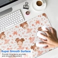 thumbnail image 4 of Long Mouse Pads for Desk,Ballet Princess Pattern Desk Mats on Top Of Desks, Desk Mouse Pad Extra Large with 3mm Non-Slip Base and Stitched Edge for Gaming,Office,Work,Home 31.5"x11.8", 4 of 6