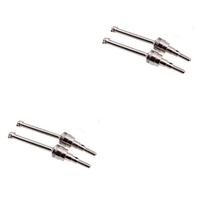 Vogacara Paquete de 2 ejes de transmisión para automóviles, eje de transmisión delantero trasero, ejes de transmisión, reemplazo de ejes de Astilla 2piezas Vogacara CBP191598
