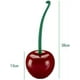 thumbnail image 4 of Escobilla de baño de flores BEMS-1, escobilla de baño con forma de cereza roja vino,, 4 of 5