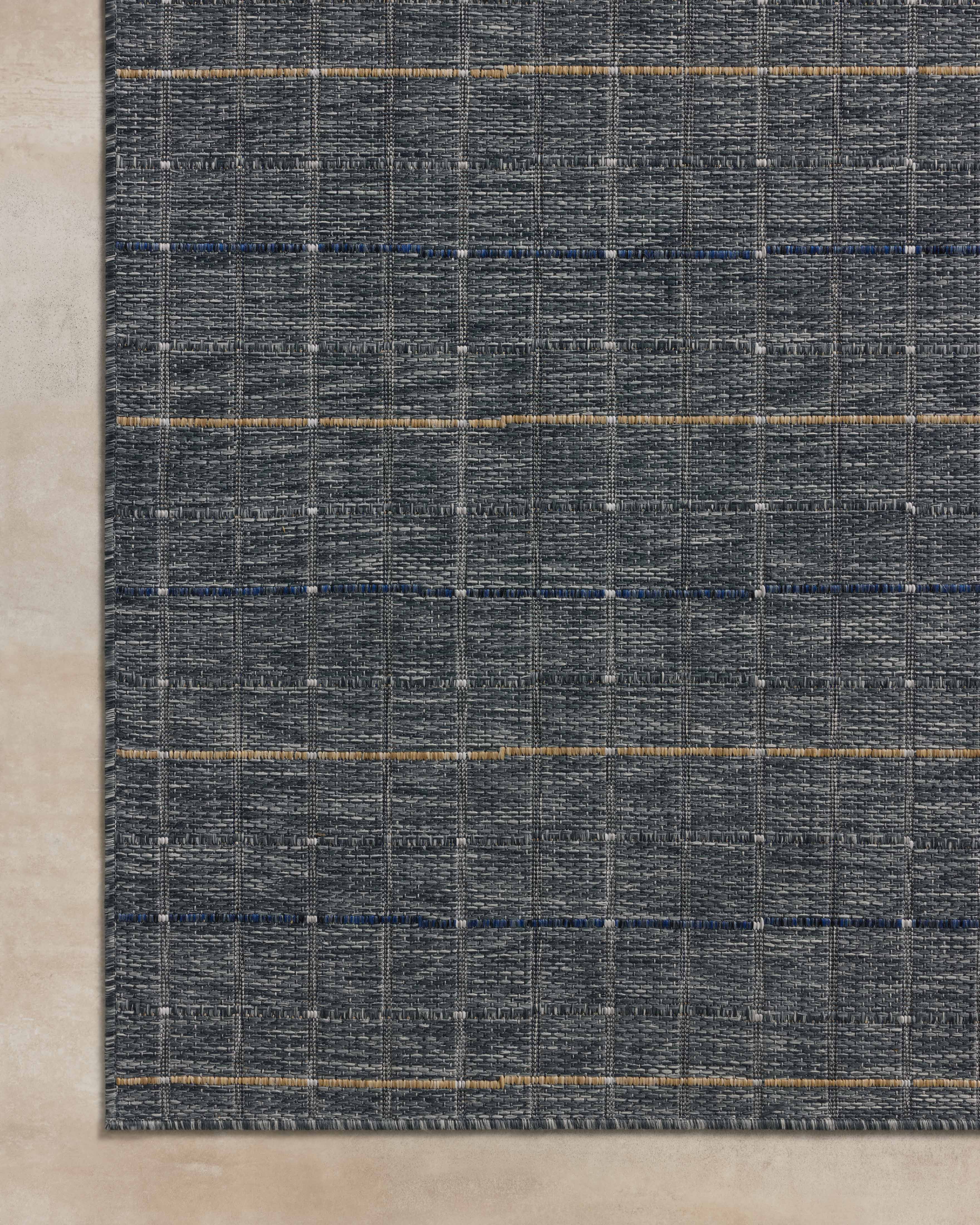 Loloi Birch Sky / Wheat 9'-2" x 13' Indoor/Outdoor Area Rug