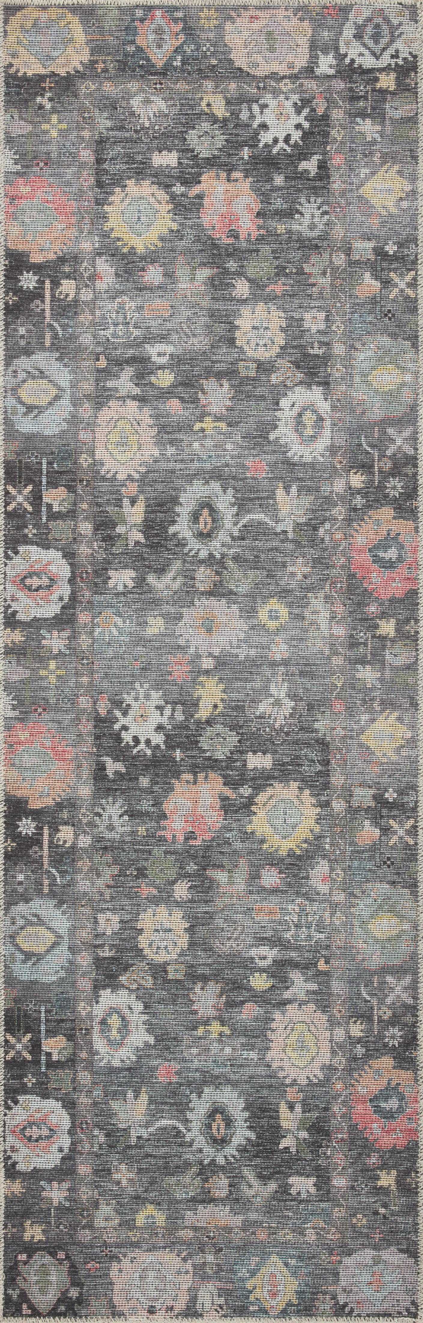 Loloi Elysium Charcoal / Multi 8'-6" X 11'-6" Area Rug