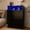 Black, variant on QinaQin Tall Bedroom Wardrobe with LED Lights and Charging Station, 4 Drawer Wooden Storage Cabinet for Closet, Hallway and Living Room