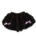 thumbnail image 3 of Kureaily Girls Bow Shorts Cute Summer Plaid Shorts For Toddler Baby Outfit ,Bow Decor Bubble Casual ShortsSize 4-5 Years ,Black, 3 of 6