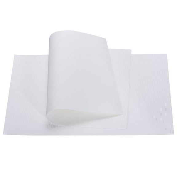 Uxcell 450x300mm Woven Table Place Mats White 2 Pack
