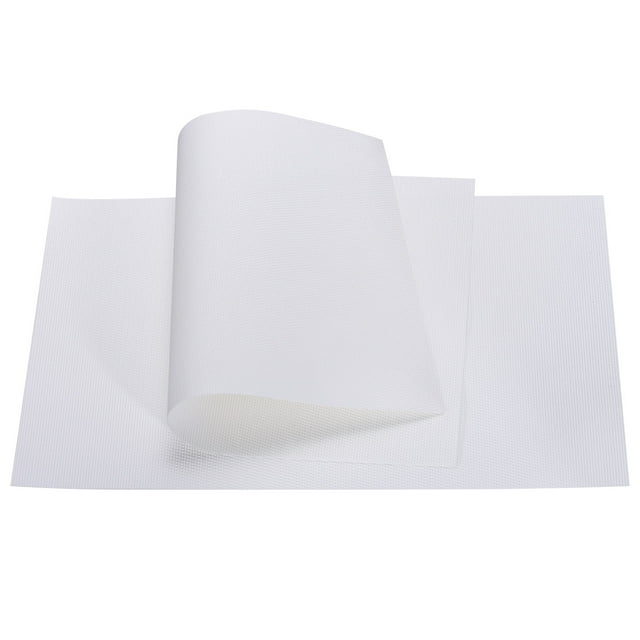 Manteles individuales Unique Bargains 450x300mm 2uds PVC mesa Lavable blanco
