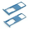 1 Pcs For Cricket Samsung Galaxy A11 SM-A115A Replacement SIM Card MicroSD Holder Tray Blue