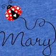 thumbnail image 2 of CafePress - Ladybug Mary - Cute Infant Baby Football Bodysuit, 2 of 3