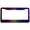 As The Picture 1, variant on 2pcs Red Lips Aluminum Tags Frames Premium License Plate Frames Solid Rust-Proof Holder for Front and Rear Car Tags With Screw Caps