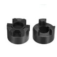 thumbnail image 2 of 5/8" to 3/4" L075 Flexible 3-Piece L-Jaw Coupling Set & Buna-N, NBR Rubber Spider, 2 of 4