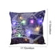thumbnail image 3 of Funda de almohada de poliéster, decoración navideña, almohadas LED navideñas, regalos navideños, almohadas LED que pueden parpadear o permanecer encendidas, dos modos de cambio, cojines de sofá estamp, 3 of 6