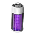 thumbnail image 4 of 360  degree Atraer trampas electrónicas para moscas para patio trasero Cocina Terraza Carga gris Zulema  Luz nocturna portátil, 4 of 8
