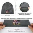 thumbnail image 2 of Yu-Gi-Oh Beanie Men Slouchy Knit Skull Cap Warm Stocking Hats Guys Women Winter Beanie Hat Cuffed Plain Hat, 2 of 8