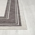 thumbnail image 6 of 5' X 7' Ivory Indoor Outdoor Area Rug, 6 of 10
