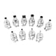 thumbnail image 1 of 10 unids/Set Kits de boquillas de Pistola de Calor para Herramientas de reparación de Estaciones de Soldadura de Aire Caliente Amonsee No, 1 of 5