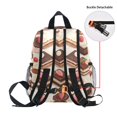 thumbnail image 5 of FORMRS School Backpack with Front Zippered Pocket 12" Student Travel Daypack, Cute Chocolate Cakes, 5 of 6