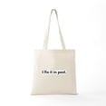 thumbnail image 5 of CafePress - Fix It In Post Tote Bag - Unisex Canvas Tote Bag, Beige, 1-Piece, 5 of 6