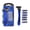 Blue, variant on Cutting Edge Rugged Men’s 3-Blade Manual Razor with 6 Refill Cartridges, Pivoting Head, Moisturizing Strip, Stainless Steel Blades and Non-Slip Handle, Blue