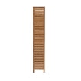 thumbnail image 3 of Linon Bracken Tour Robuste en Bambou Massif à Six Tablettes avec Porte, Brun Naturel, 3 of 12