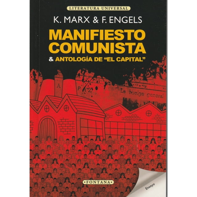 Libro Manifiesto Comunista Tapa Blanda, Autor Karl Marx, Editorial Olmak Trade