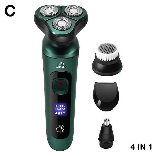 Mini Rasoir Électrique Tondeuse à Barbe Rasoir Portable Mini Rasoir Réciproque Rasoir Charge USB pour Hommes Rasoir
