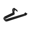 thumbnail image 1 of VASLIM Paquete de 8 perchas para mantas, resistentes, con revestimiento de vinilo negro, antideslizantes, ideales para edredones, edredones, manteles, toallas, sacos de dormir, cortinas y colchas (neg, 1 of 5