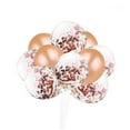 thumbnail image 4 of COOPHYA 10Pcs Round Balloons for Girls Birthday Party Confetti Decoration, 4 of 8