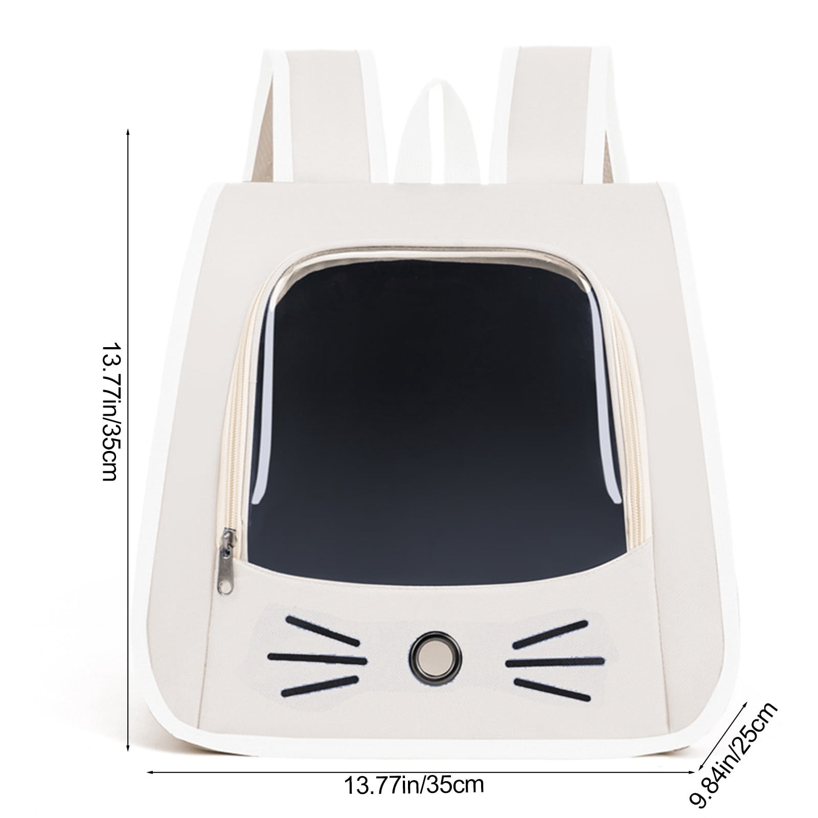 Msgweeeg Soft Cats Carrier Dog Carrier Handheld Backpack 2 In 1 Cats Carrier Foldable Pet Backpack for Small Dogs Cats Pet Sling Carrier Suitable for Outdoor Hiking Vet Visits Travel