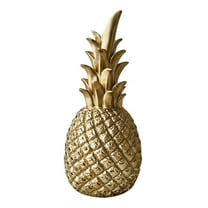 HOMEMAXS  Gold Pineapple Statue Decor Large Size Decoration Shaped Ornament