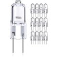 thumbnail image 1 of G6.35 Halogen Bulb 50W Dimmable 12V Bi-pin Base T4 820LM 12-Pack, 1 of 5