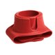 thumbnail image 1 of Asiento de silicona para taza de sofá, reposabrazos de sofá, reposabrazos, portavasos, bebidas, juego de té, marco de soporte de café, tapa de taza (rojo), 1 of 5