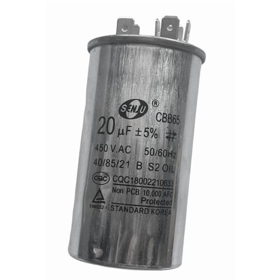 Motor Run Capacitor CBB65 20UF 450VAC