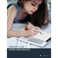 thumbnail image 4 of duomi-Legal Pads 5 x 8 White Small Legal Notepads 5 x 8 Note Pads 6 Pack Writing Pads 5 x 8 for Office White Lined Writing Notepad 5x8 for Work 80 GSM Paper Bloc Note College Ruled Legal Pad 30 Sheet, 4 of 4