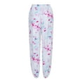 thumbnail image 4 of Hunpta Women's Pants Active Elastic Waist Baggy Tie-Dye Sweatpants Joggers Lounge Pants, 4 of 9