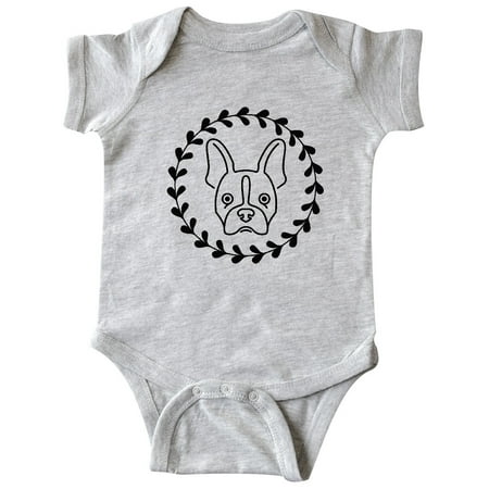 

Inktastic Boston Terrier Dog Gift Idea Gift Baby Girl Bodysuit