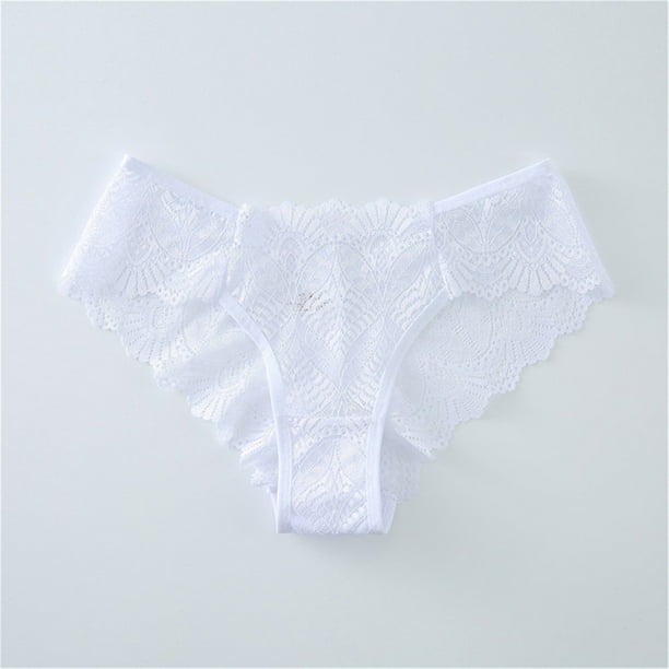 Lingerie For Women Women's Essentials Stretch Bikini Panty Lace Trim 4  Colors Comfy Underwear Underwear Women 