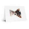 thumbnail image 2 of DistinctInk Greeting Card / Note Card - Toy Fox Terrier Puppy Graduation - PACK of 100, 2 of 7