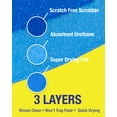 thumbnail image 5 of Scrubex Non-Scratch Odor Resistant Scrubber Sponge, 6 Count, 5 of 9