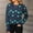 Navy, variant on St Patrick's Day Knitted Sweater for Women Lucky Irish Shamrock Pullover Sweatshirt Tops