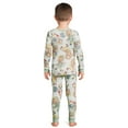 thumbnail image 3 of CoComelon Toddler Boys Snug Fit Hacci Long Sleeve Pajama Set, 2-Piece, Sizes 12M-5T, 3 of 5