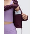 thumbnail image 4 of Campera CRZ YOGA Butterluxe Cintura Morada Talle S, 4 of 5