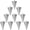 2oz-10pcs, variant on Pyramid Sinkers Fishing Weights Assortment 1oz-4oz, Surf Casting Sinkers for Saltwater Beach Fishing, Triangle Lead Weights Anti Roll Strong Hold 1oz-12pcs