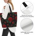 thumbnail image 3 of Easygdp Roses Bolsas Tote para Mujer, Bolsos de Hombro para Viaje, Bolsos de Mano de Gran Capacidad para Compras y Trabajo, 3 of 8
