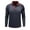 Dark Blue, variant on Snndxg Cotton Spandex Shirts for Men Breathable Long Sleeve Collared Neck Casual Men's Shirts