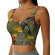 thumbnail image 2 of Balery Humming Bird Sujetadores deportivos con espalda cruzada para mujer, acolchados, sin costuras, de alto impacto, ideales para yoga, gimnasio, entrenamiento y fitness.-X-Large, 2 of 8