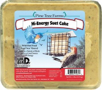 Pine Tree Farms Hi-Energy Suet Cake, 3 lbs., Pack of 8