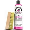 Pink Miracle Shoe Cleaner Kit with Brush - 8 OZ. Fabric Cleaner for Leather, Suede, Nubuck and White Sneakers